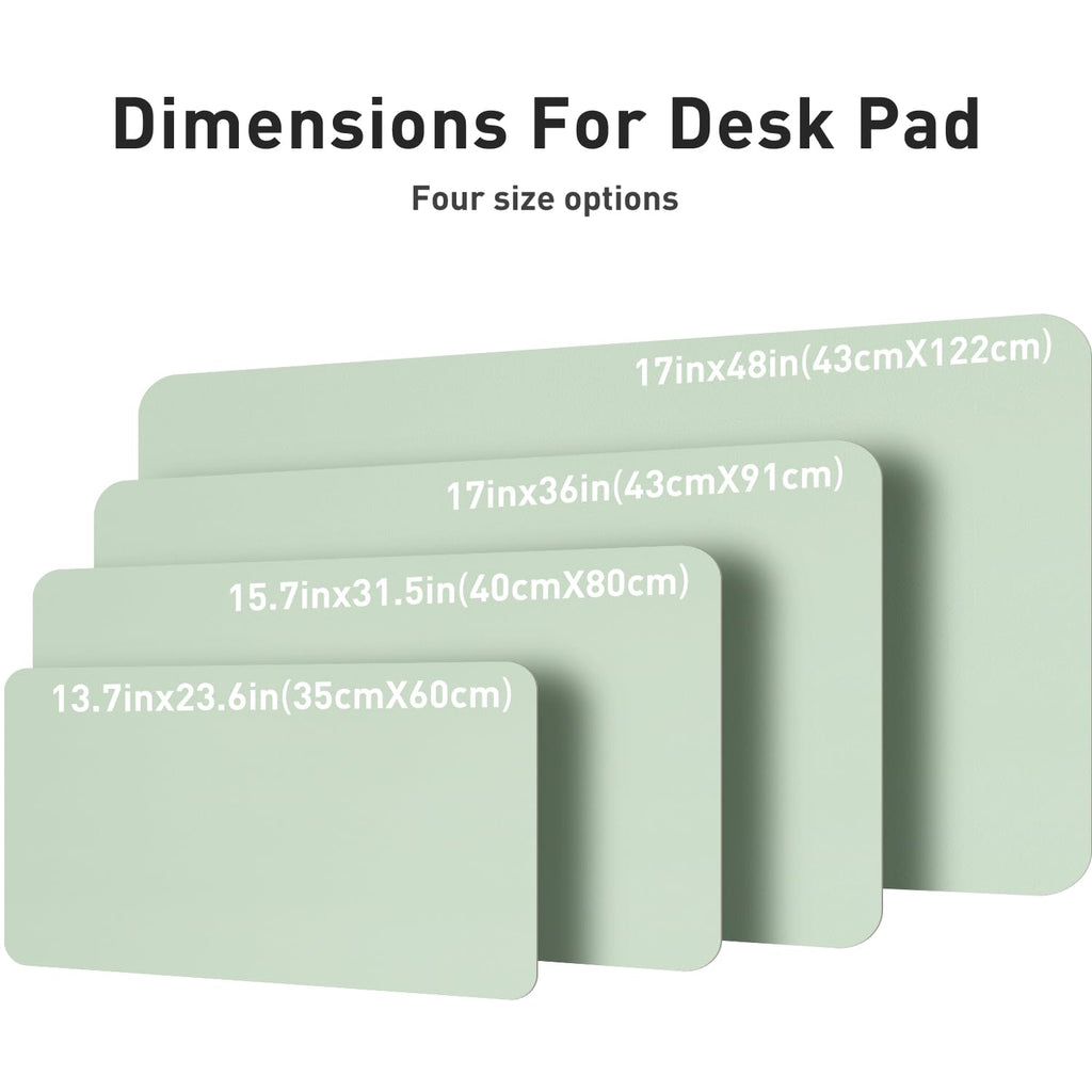 Leather Desk Pad Protector,Mouse Pad,Office Desk Mat,Non-Slip PU Leather Desk Blotter,Laptop Desk Pad,Waterproof Desk Writing Pad for Office and Home