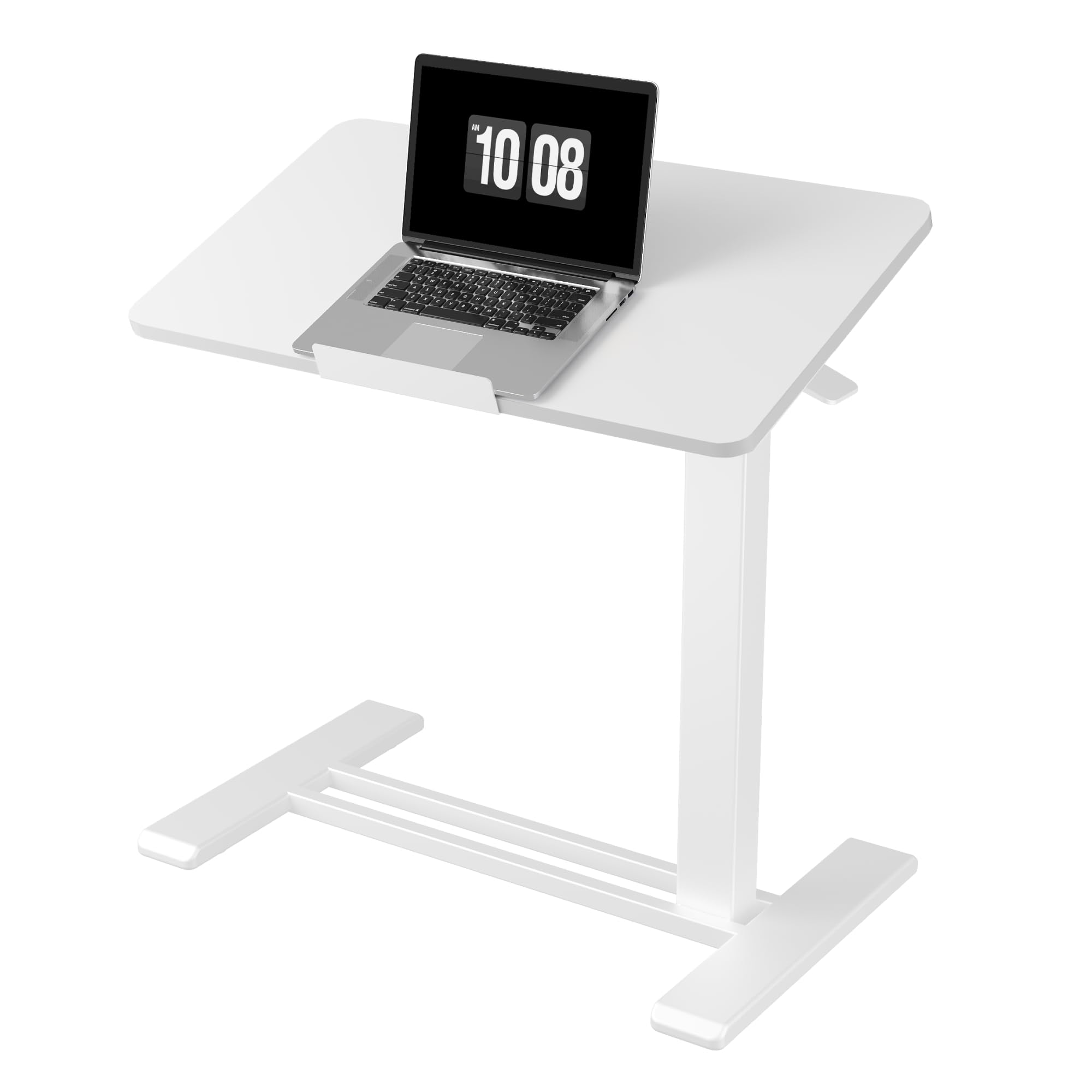 FLEXISPOT H7 PRO 90° Tiltable Mobile Overbed Table with Pneumatic Lift