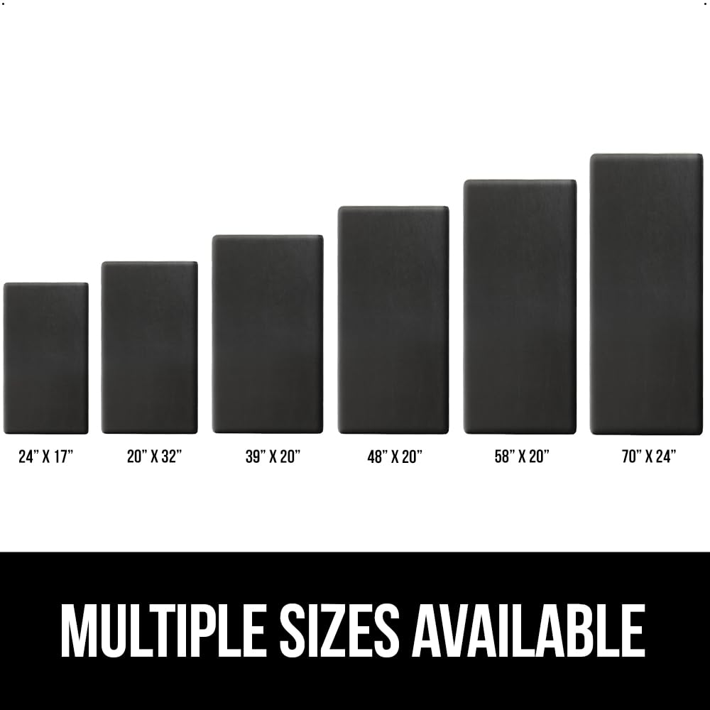 GORILLA GRIP Comfortable Cushioned Kitchen Mats for Floor, Waterproof and Stain Resistant Soft Top, 3/4 Inch Thick Ergonomic Standing Desk Anti Fatigue Mat, Foam Supports Ankles and Feet