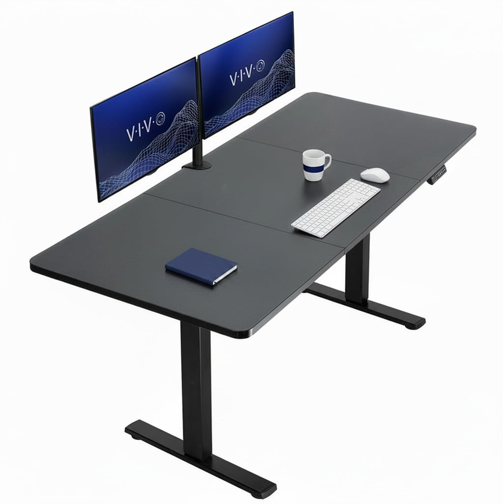 VIVO Electric Standing Desk Workstation, Memory Controller Height Adjustment, 1B Series