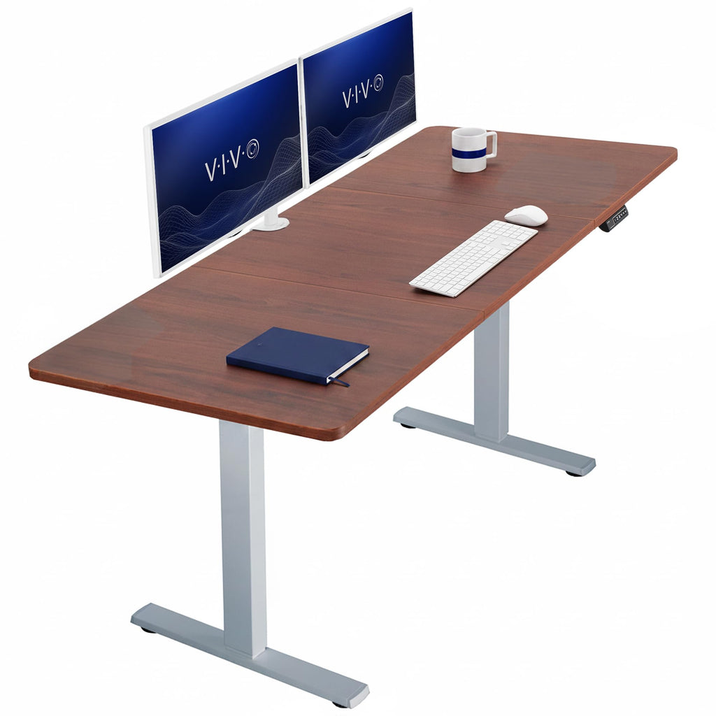 VIVO Electric Standing Desk Workstation, Memory Controller Height Adjustment, 1B Series