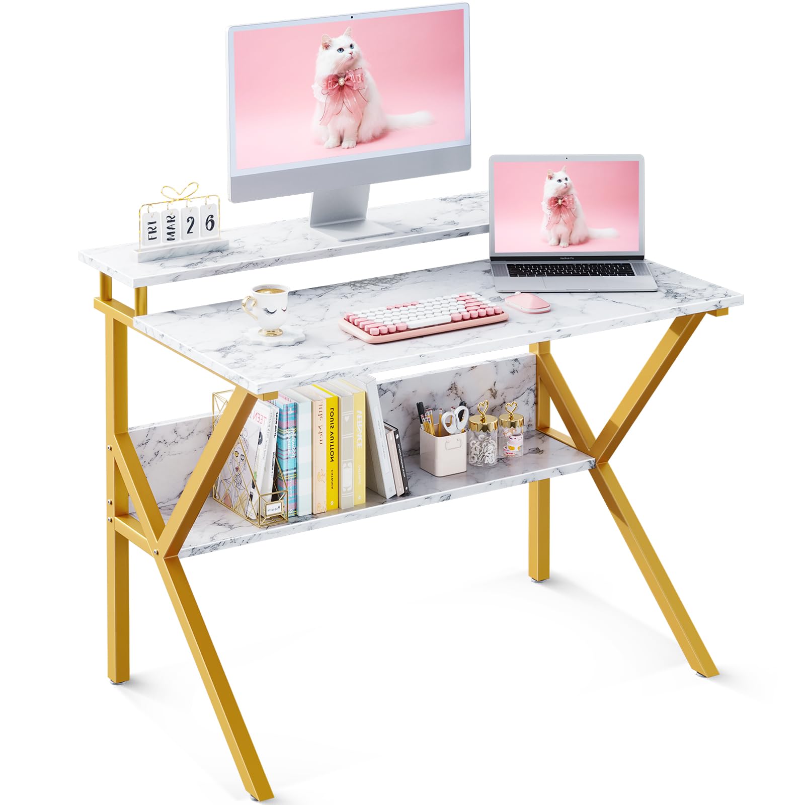 ODK Small Desk 27.5 and 39 Inch
