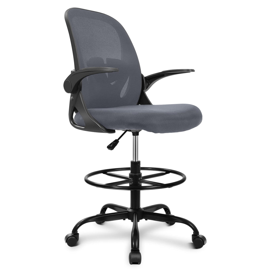 Primy Drafting Chair Tall Office Chair with Flip-up Armrests PR934-Z