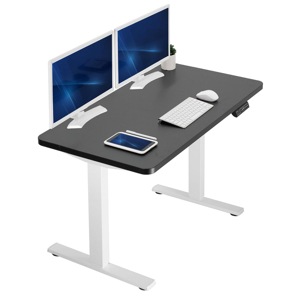VIVO Electric Standing Desk Workstation, Memory Controller Height Adjustment, 1B Series