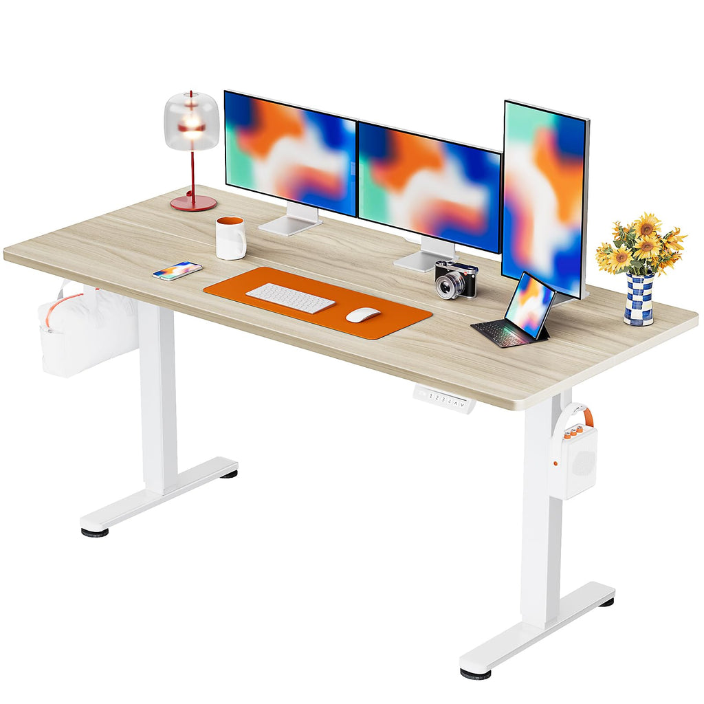 ErGear Height Adjustable Electric Standing Desk, Sit Stand up Desk, Memory Computer Home Office Desk