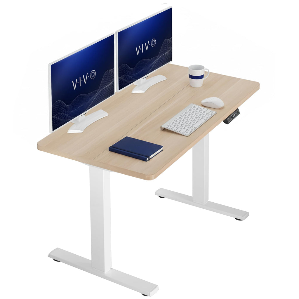 VIVO Electric Standing Desk Workstation, Memory Controller Height Adjustment, 1B Series