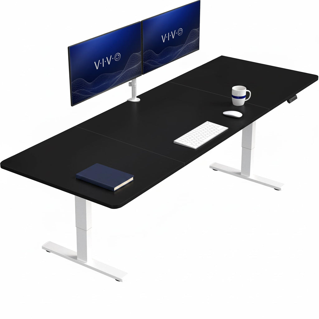 VIVO Electric Standing Desk Workstation, Memory Controller Height Adjustment, 1B Series