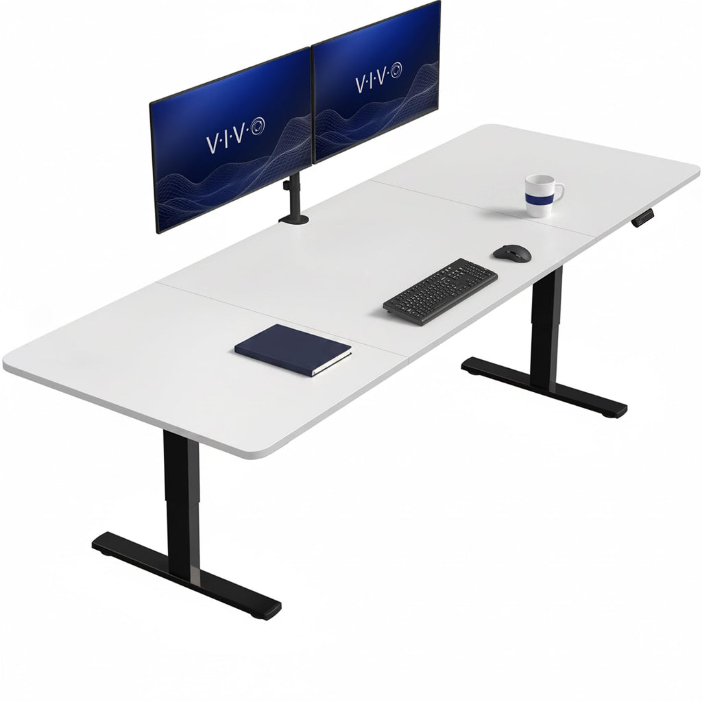VIVO Electric Standing Desk Workstation, Memory Controller Height Adjustment, 1B Series