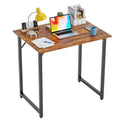 PayLessHere | Computer Desk | Office Desk with Metal Frame, Adjustable Feet | Water-Resistant, Scratchproof Surface | Sturdy Writing Table for Home Office or Study