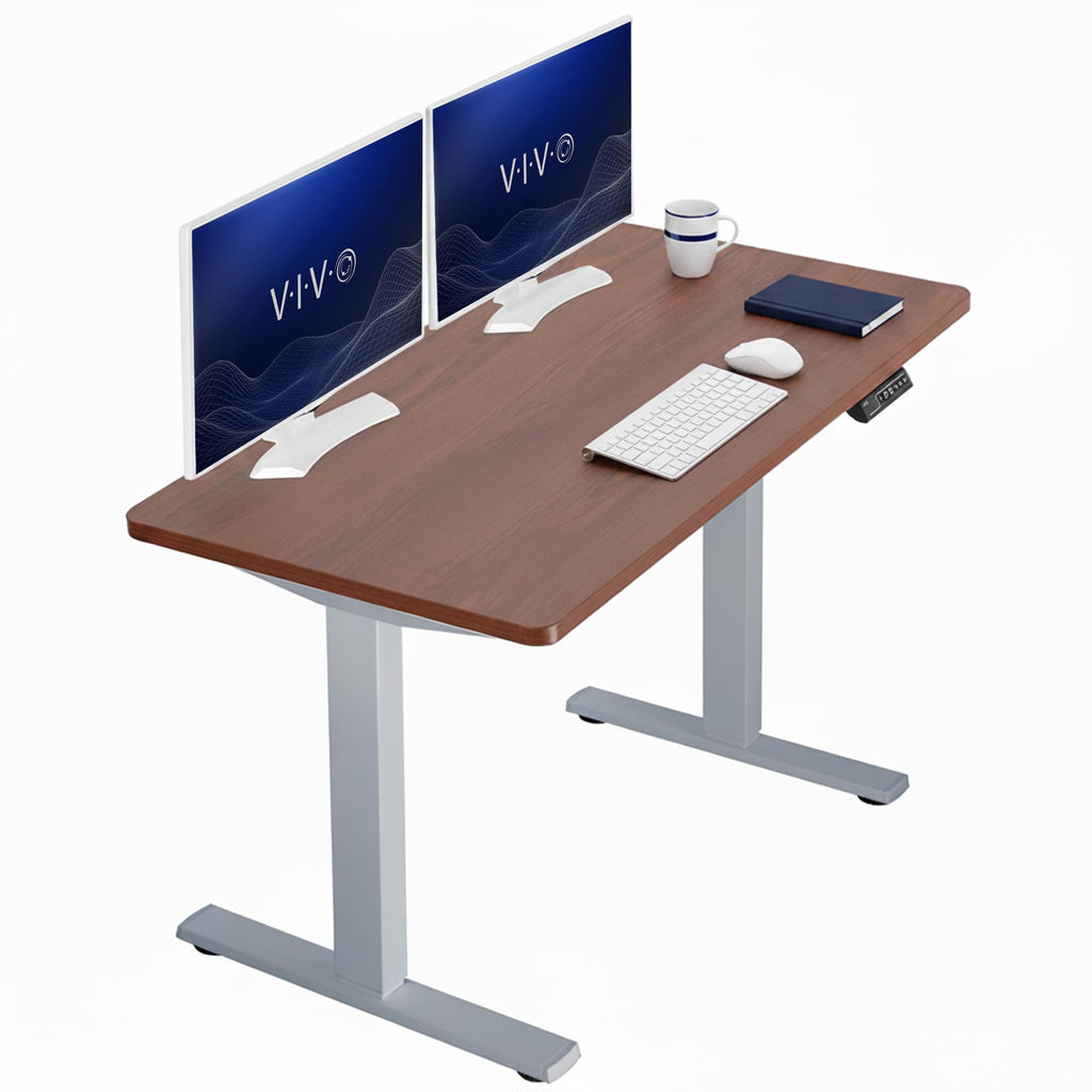 VIVO Electric Standing Desk Workstation, Memory Controller Height Adjustment, 1B Series