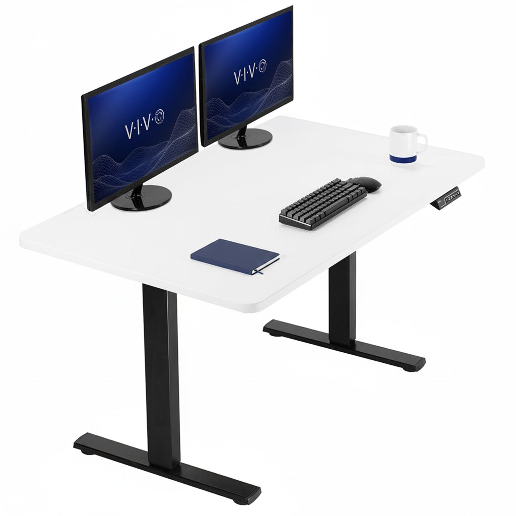 VIVO Electric Standing Desk Workstation, Memory Controller Height Adjustment, 1B Series