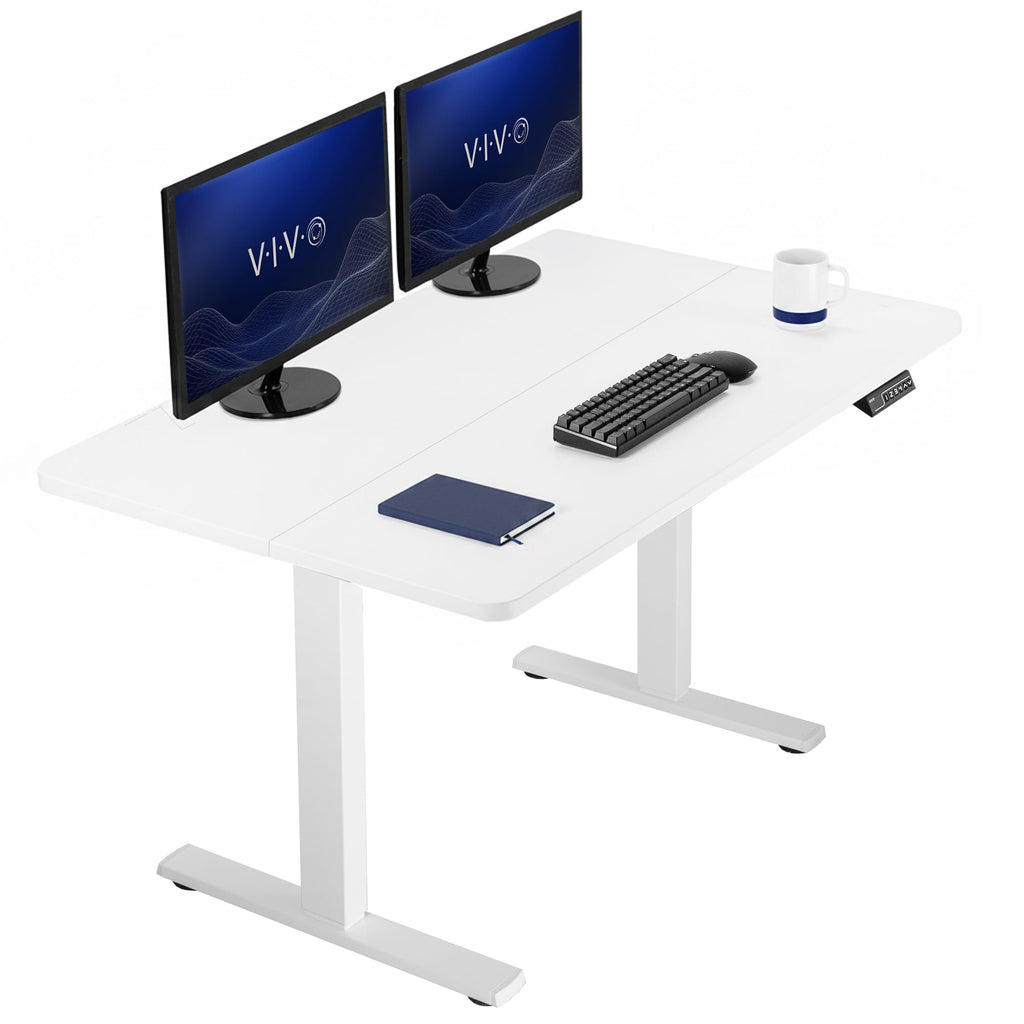 VIVO Electric Standing Desk Workstation, Memory Controller Height Adjustment, 1B Series