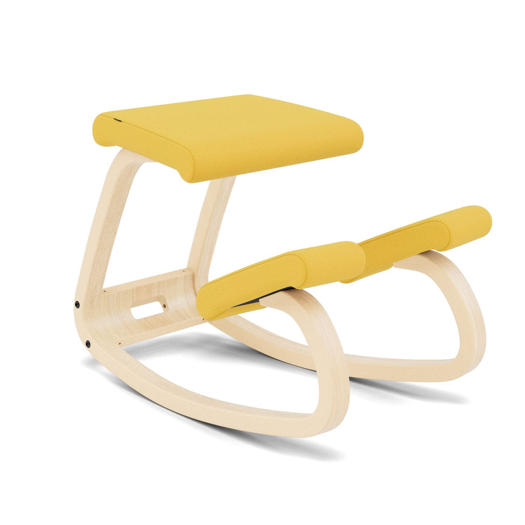 Varier Ergonomic Kneeling Chair, Rocking Knee Stool for Home Office Desk
