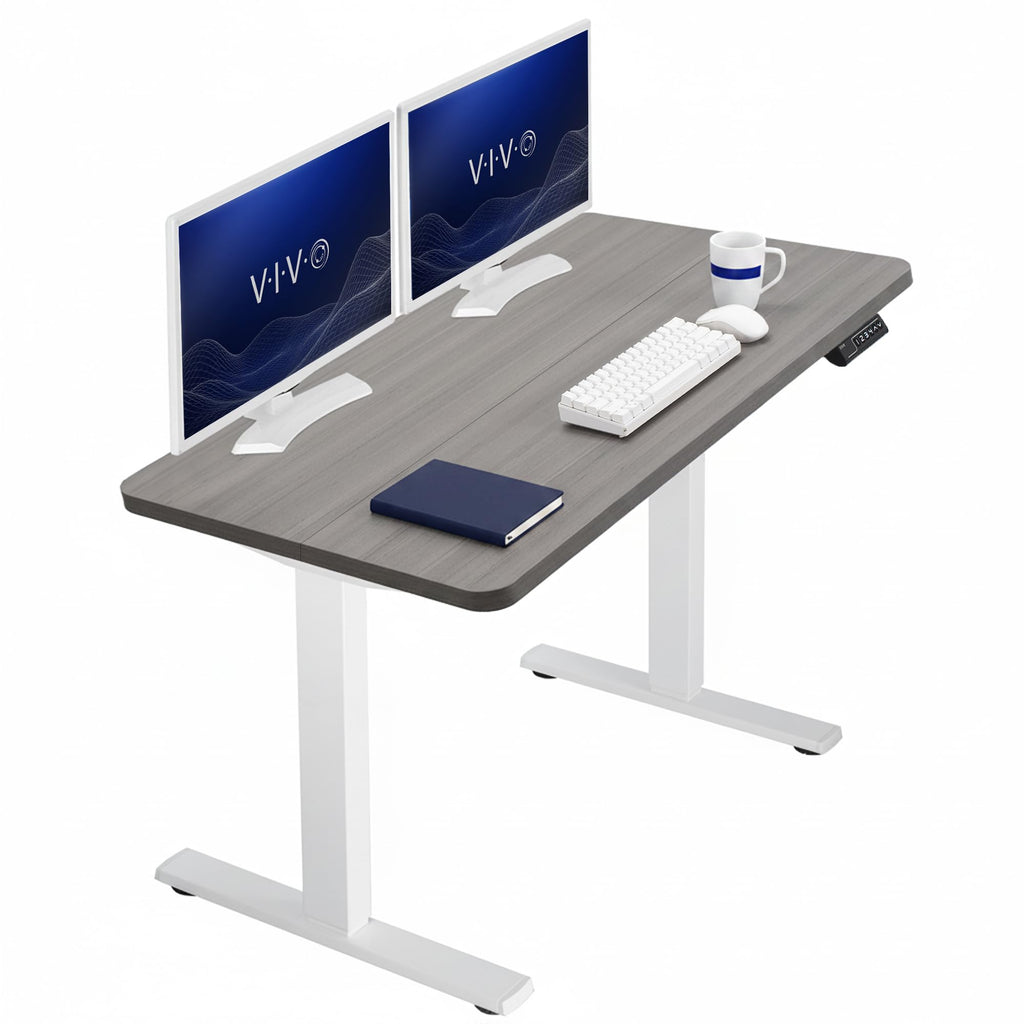 VIVO Electric Standing Desk Workstation, Memory Controller Height Adjustment, 1B Series