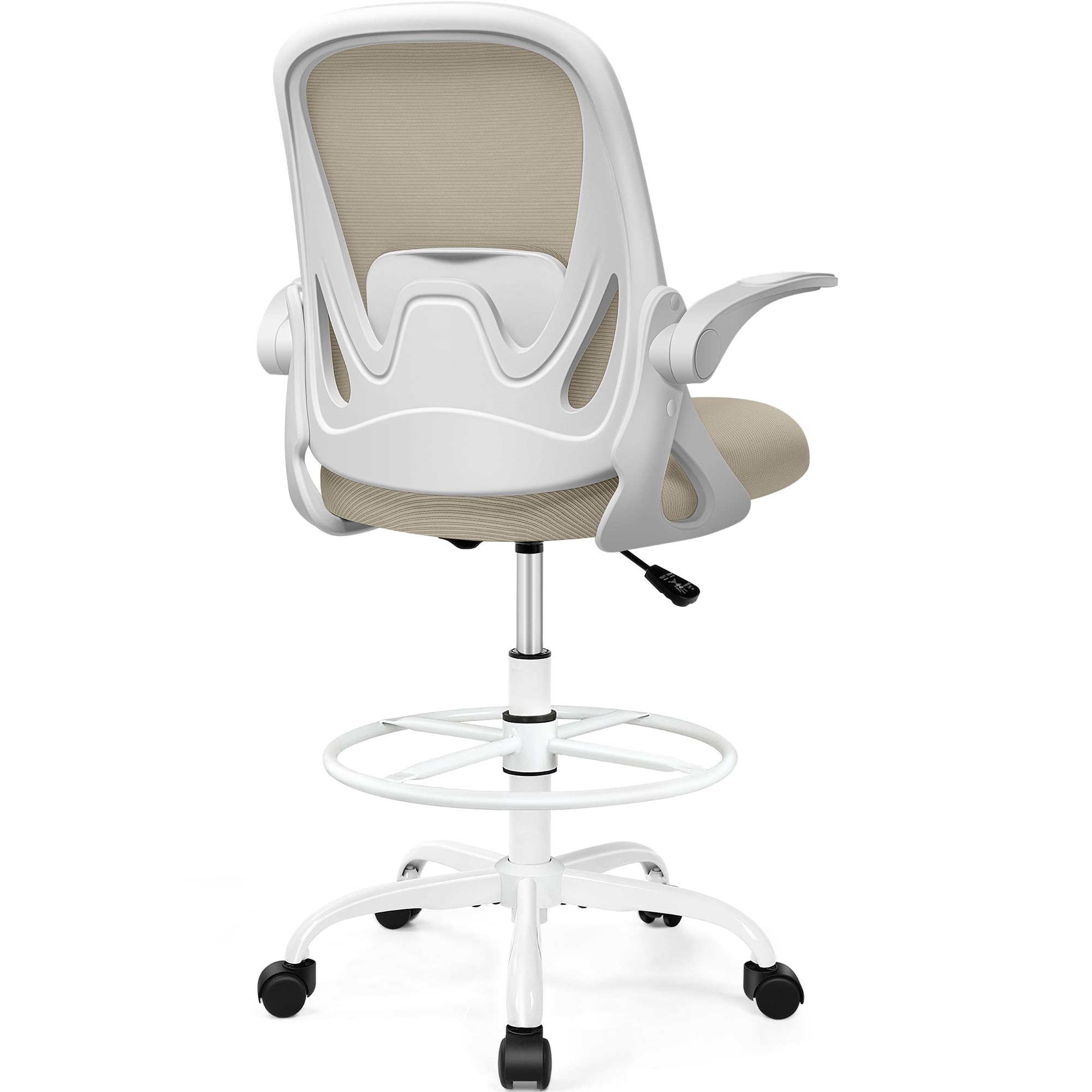 Primy Drafting Chair Tall Office Chair with Flip-up Armrests PR934-Z