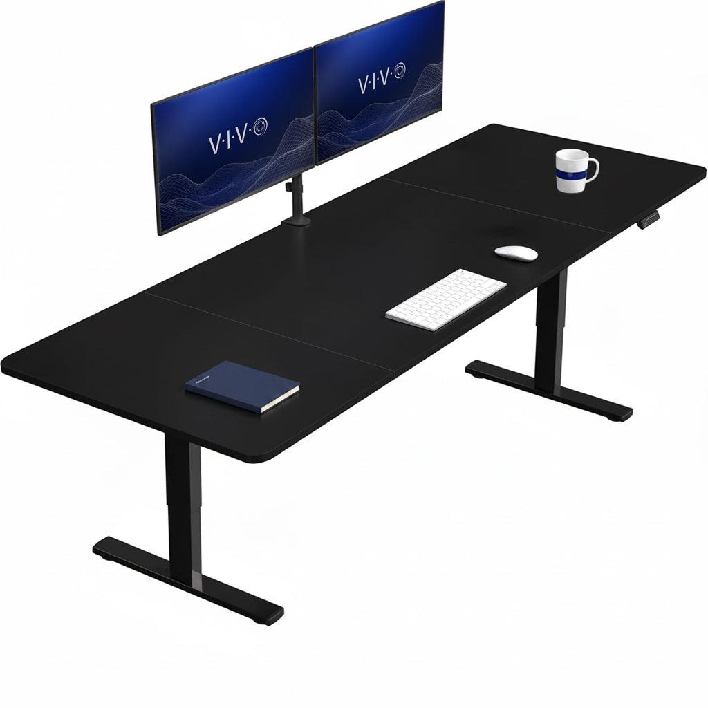 VIVO Electric Standing Desk Workstation, Memory Controller Height Adjustment, 1B Series