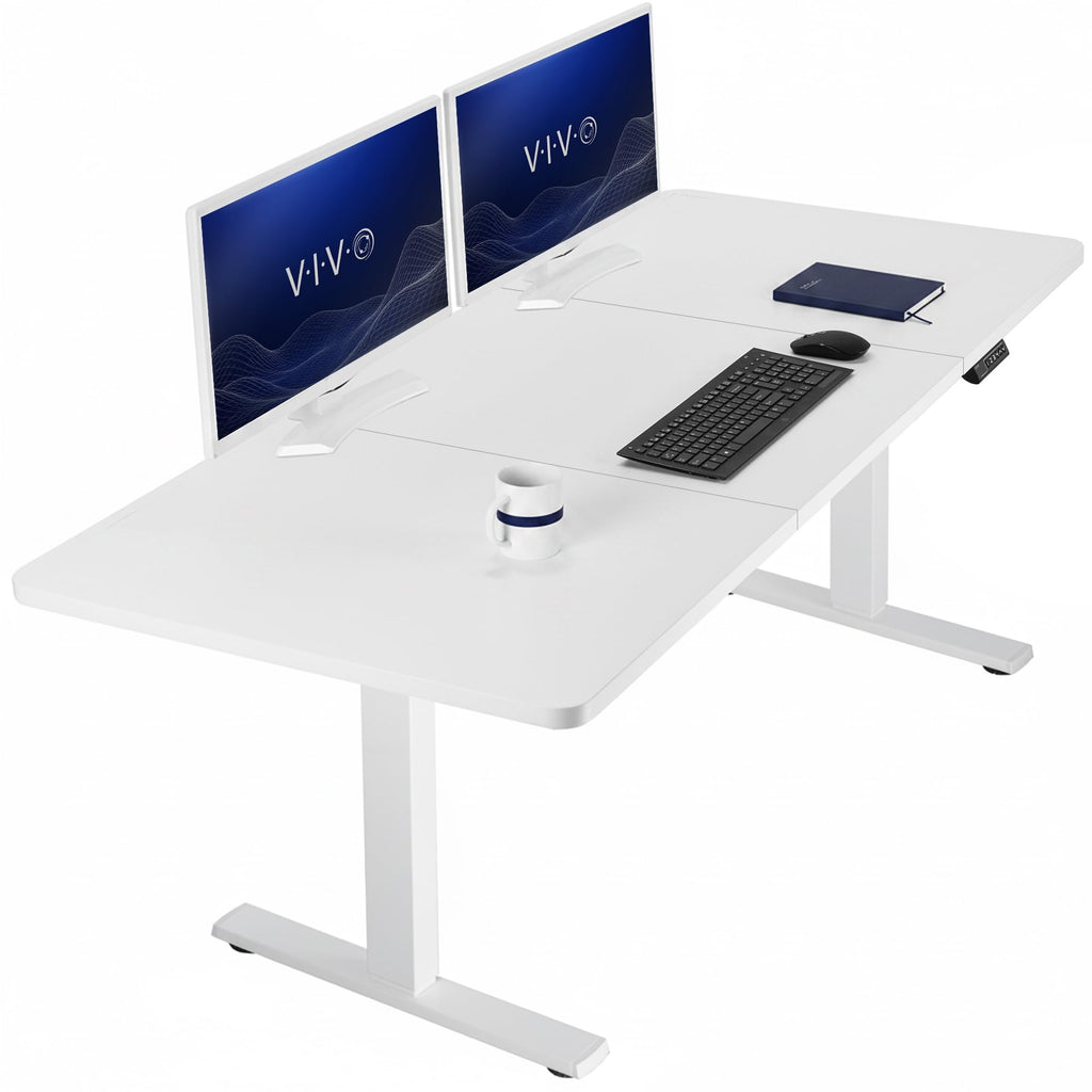 VIVO Electric Standing Desk Workstation, Memory Controller Height Adjustment, 1B Series