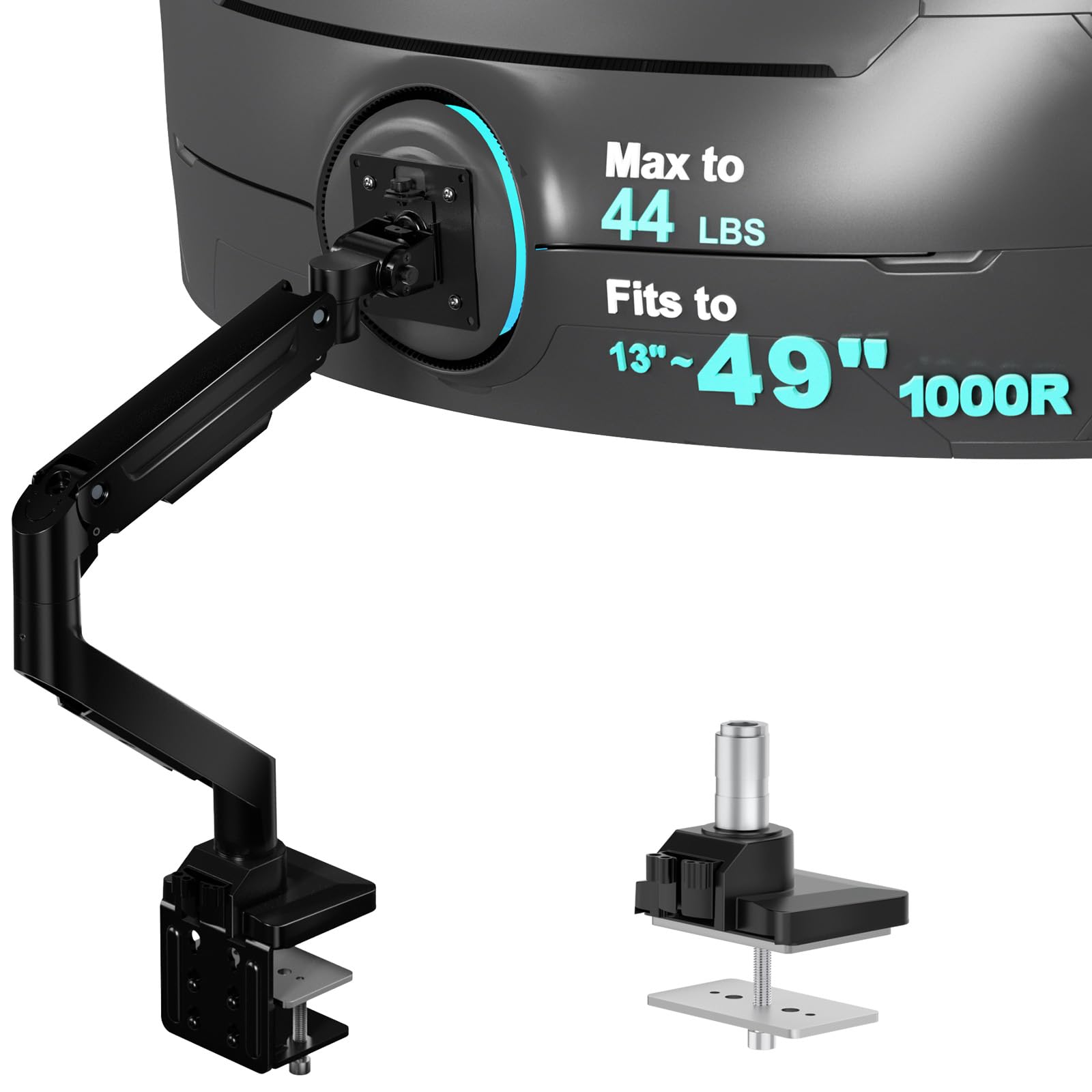 WALI Single/Dual/Triple/Quad Monitor Arm Mount Stand