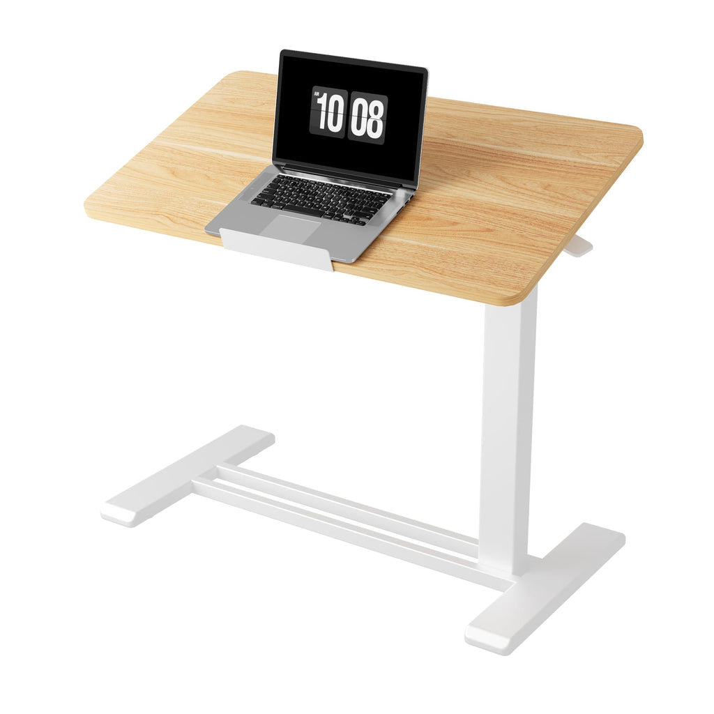 FLEXISPOT H7 PRO 90° Tiltable Mobile Overbed Table with Pneumatic Lift