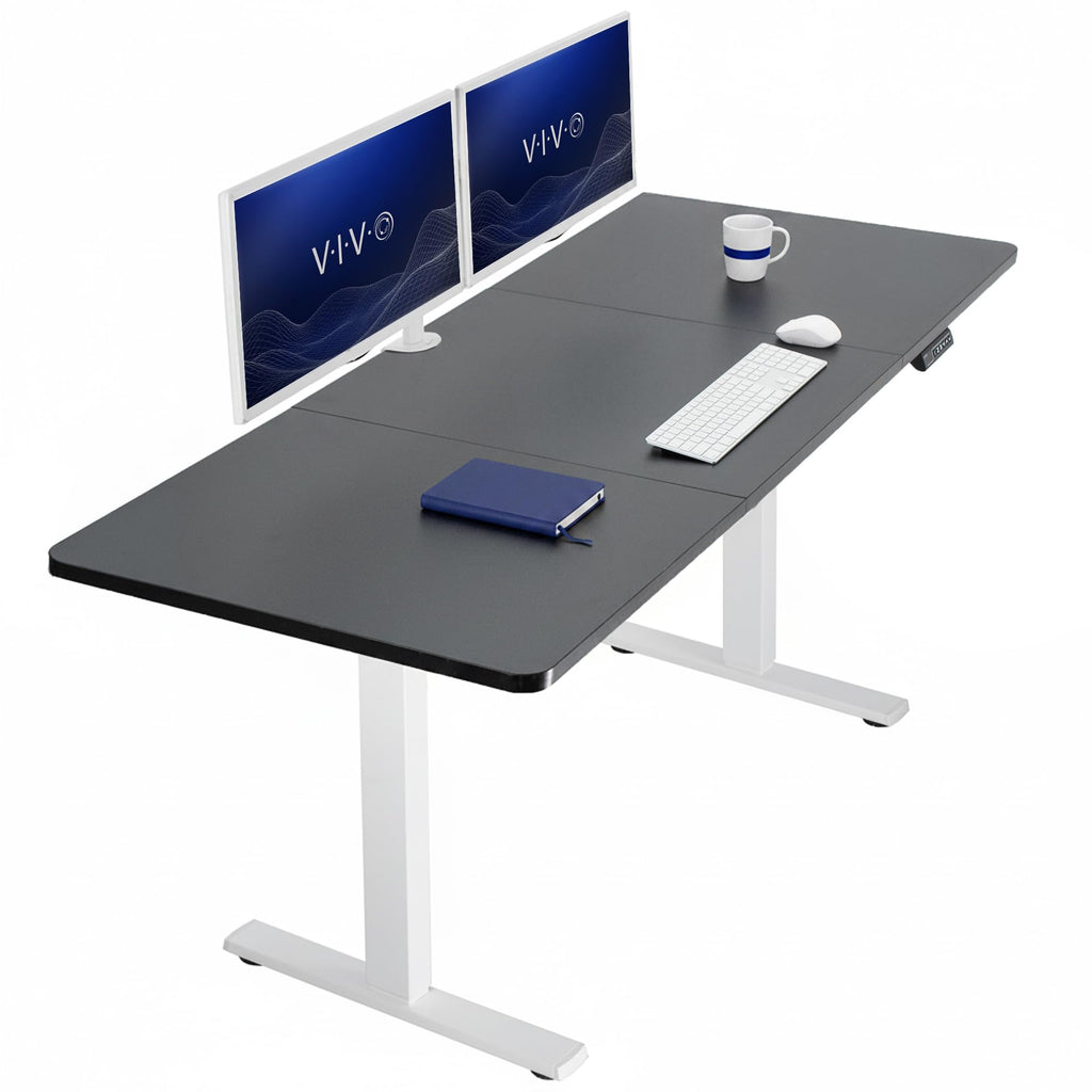 VIVO Electric Standing Desk Workstation, Memory Controller Height Adjustment, 1B Series