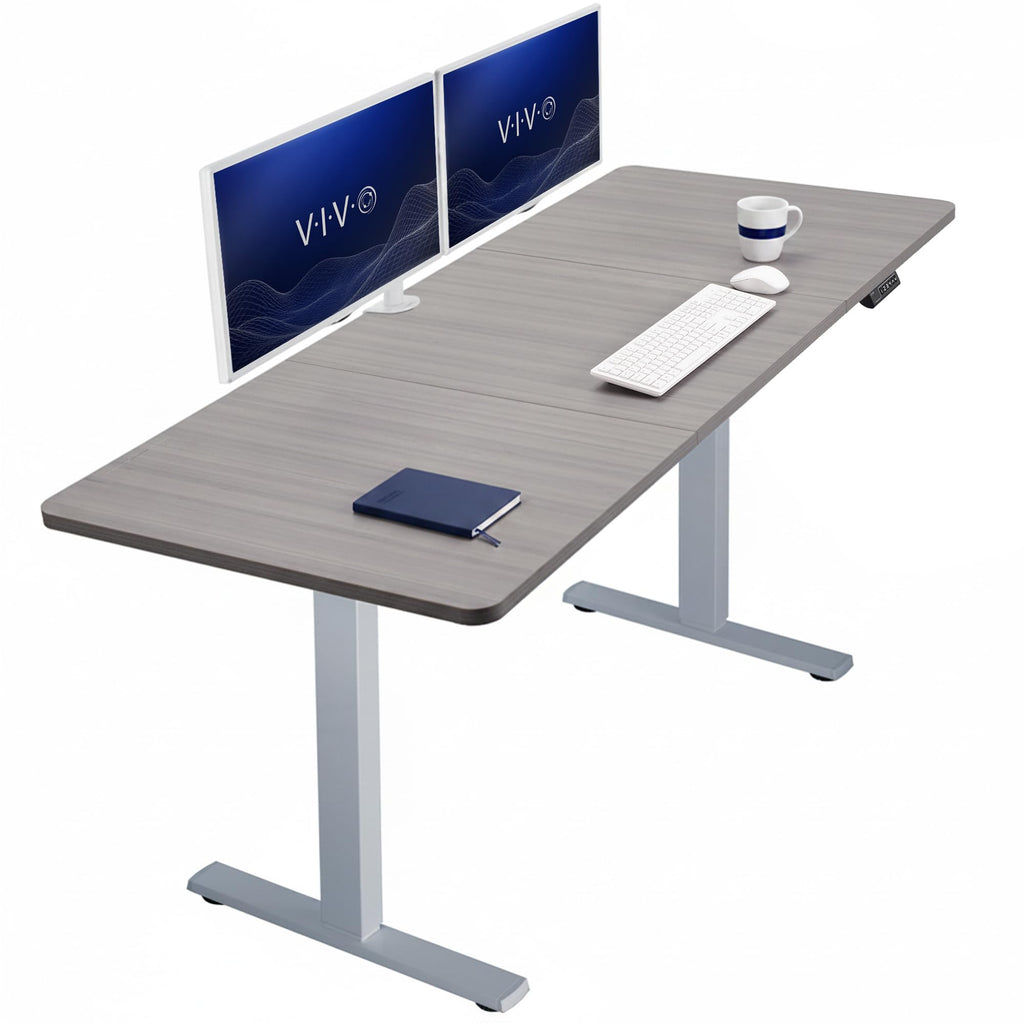 VIVO Electric Standing Desk Workstation, Memory Controller Height Adjustment, 1B Series