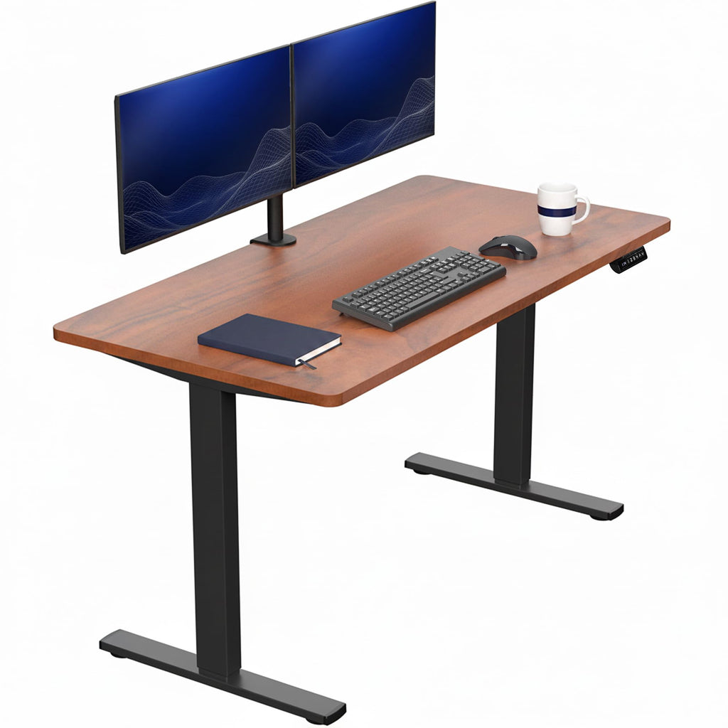 VIVO Electric Standing Desk Workstation, Memory Controller Height Adjustment, 1B Series
