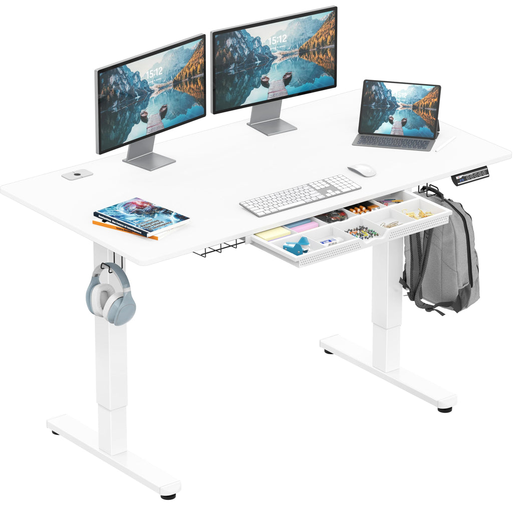 SHW Electric Height Adjustable Standing Desk
