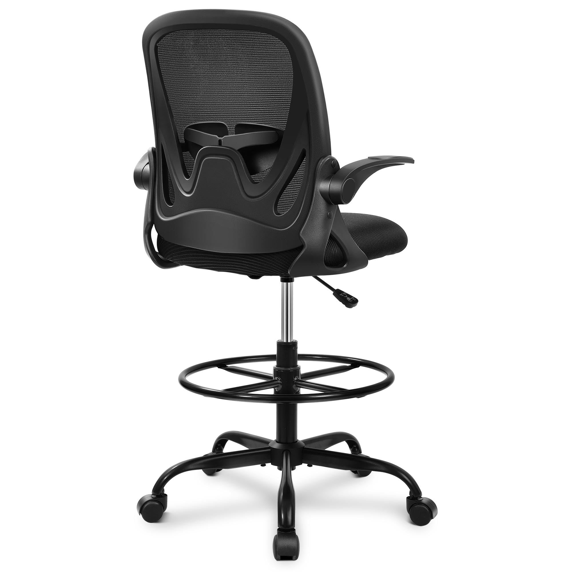 Primy Drafting Chair Tall Office Chair with Flip-up Armrests PR934-Z
