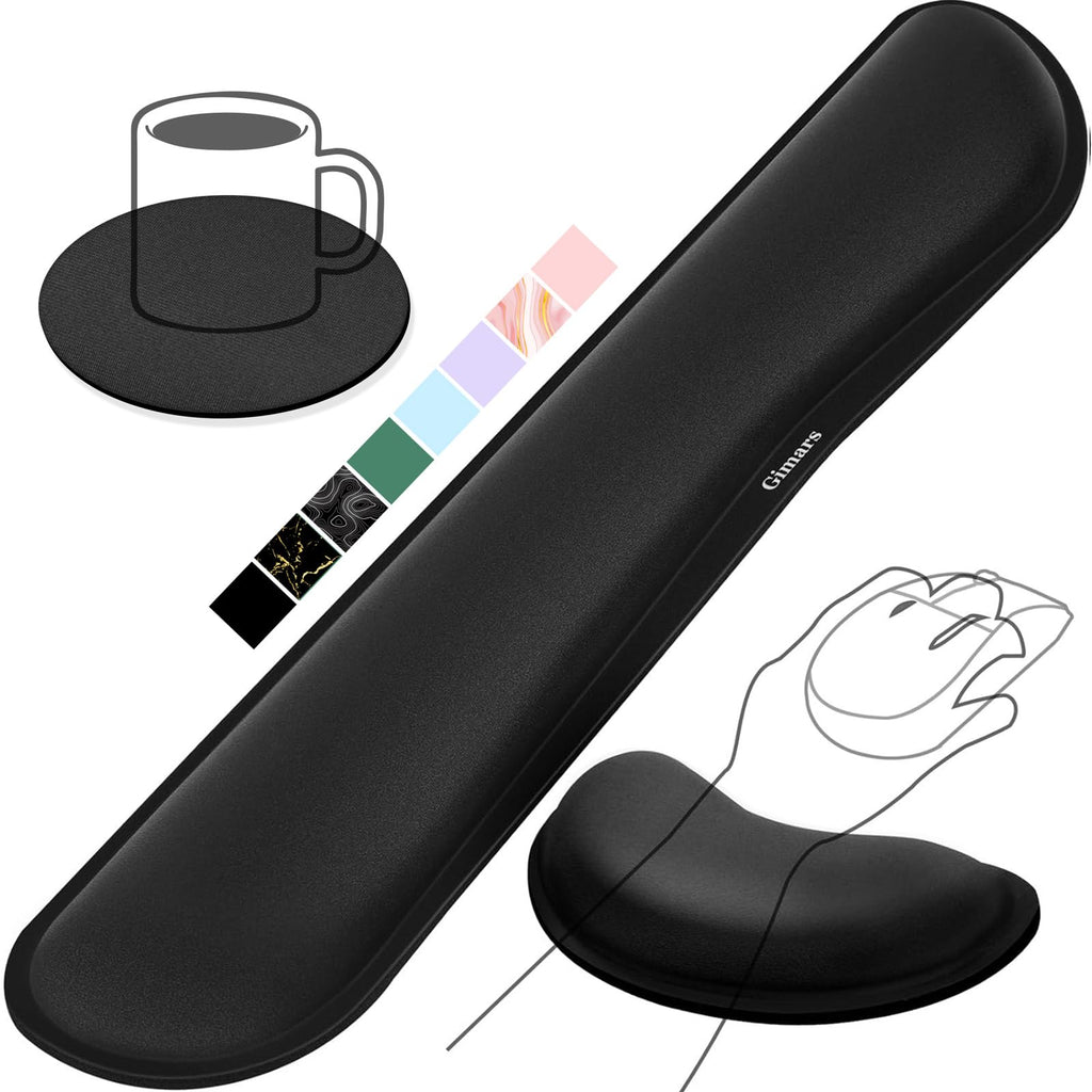 Gimars Keyboard Wrist Rest Set