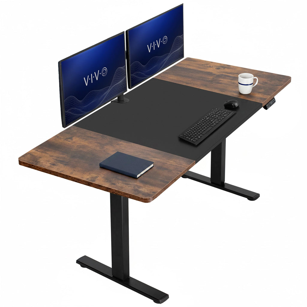 VIVO Electric Standing Desk Workstation, Memory Controller Height Adjustment, 1B Series