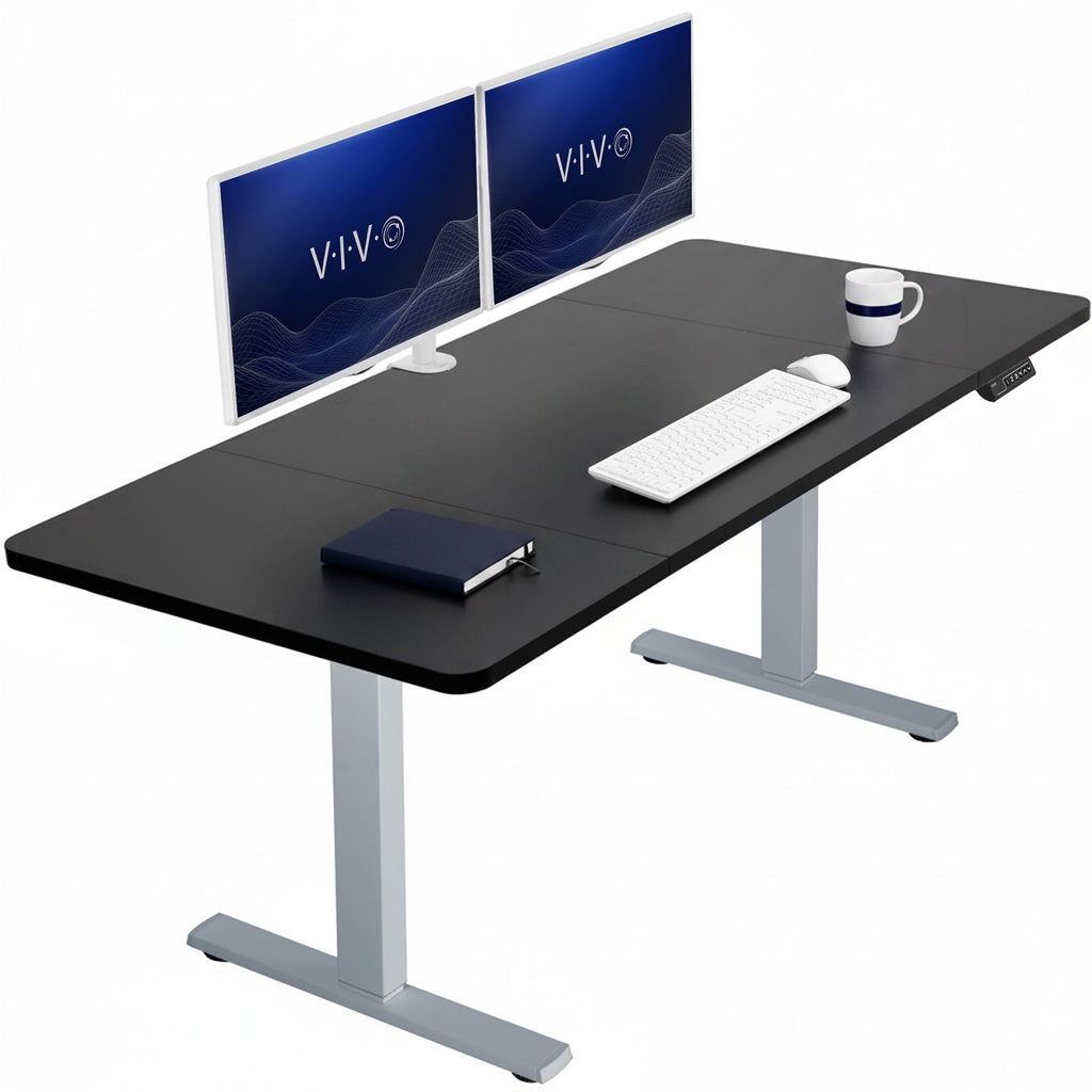 VIVO Electric Standing Desk Workstation, Memory Controller Height Adjustment, 1B Series