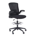 Amazon Basics Mid-Back Mesh Office Drafting Chair Stool