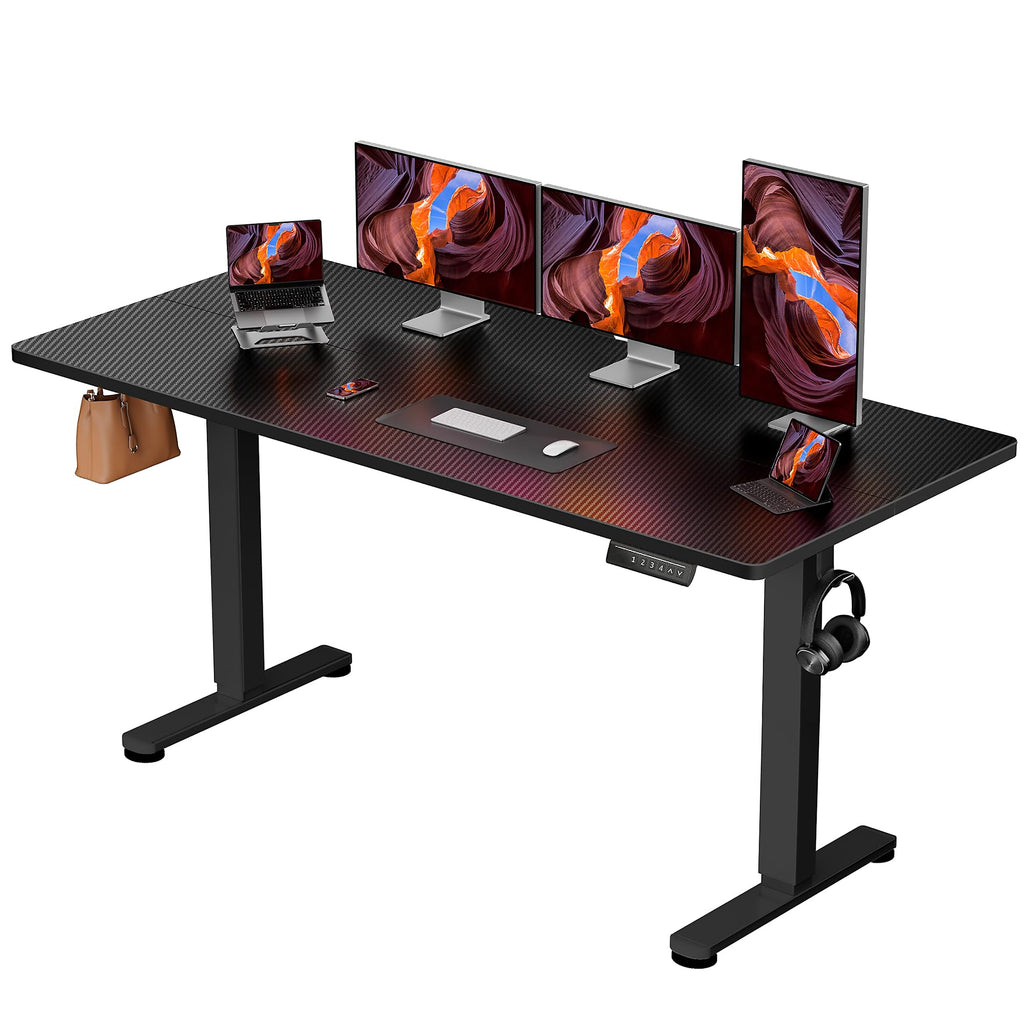 ErGear Height Adjustable Electric Standing Desk, Sit Stand up Desk, Memory Computer Home Office Desk