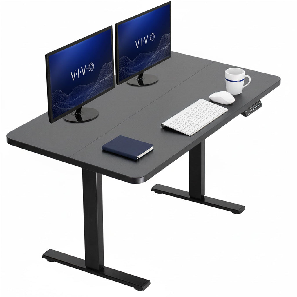 VIVO Electric Standing Desk Workstation, Memory Controller Height Adjustment, 1B Series