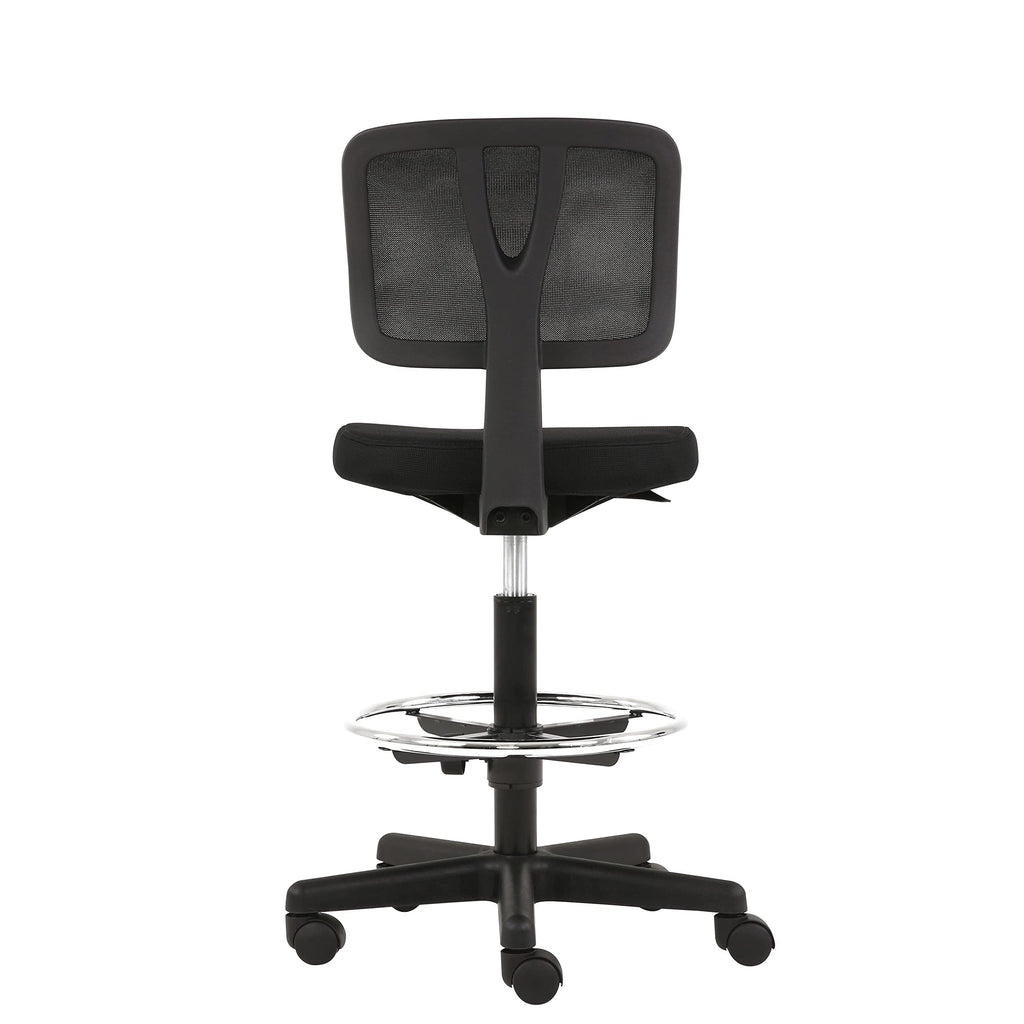 Amazon Basics Mid-Back Mesh Office Drafting Chair Stool