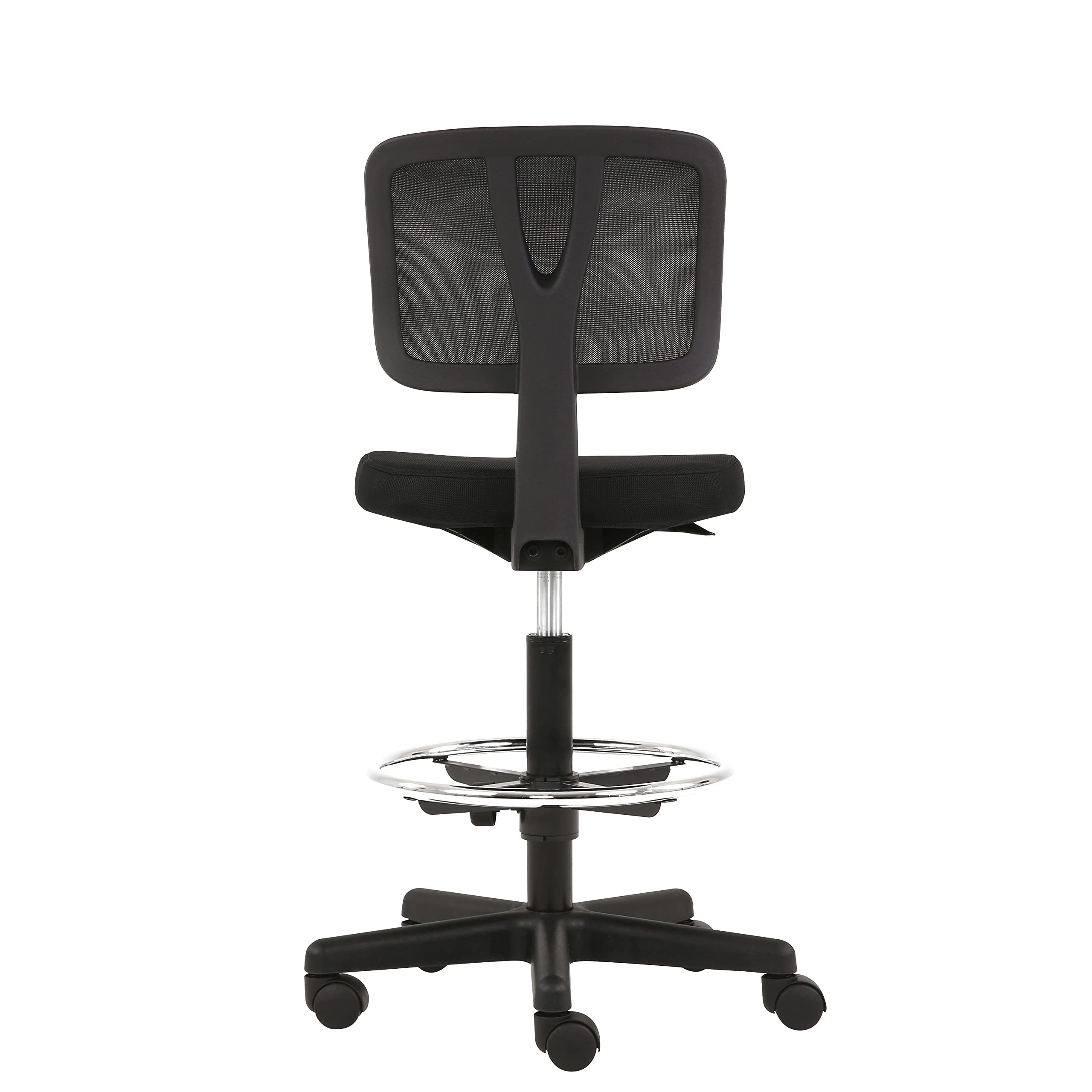 Amazon Basics Mid-Back Mesh Office Drafting Chair Stool