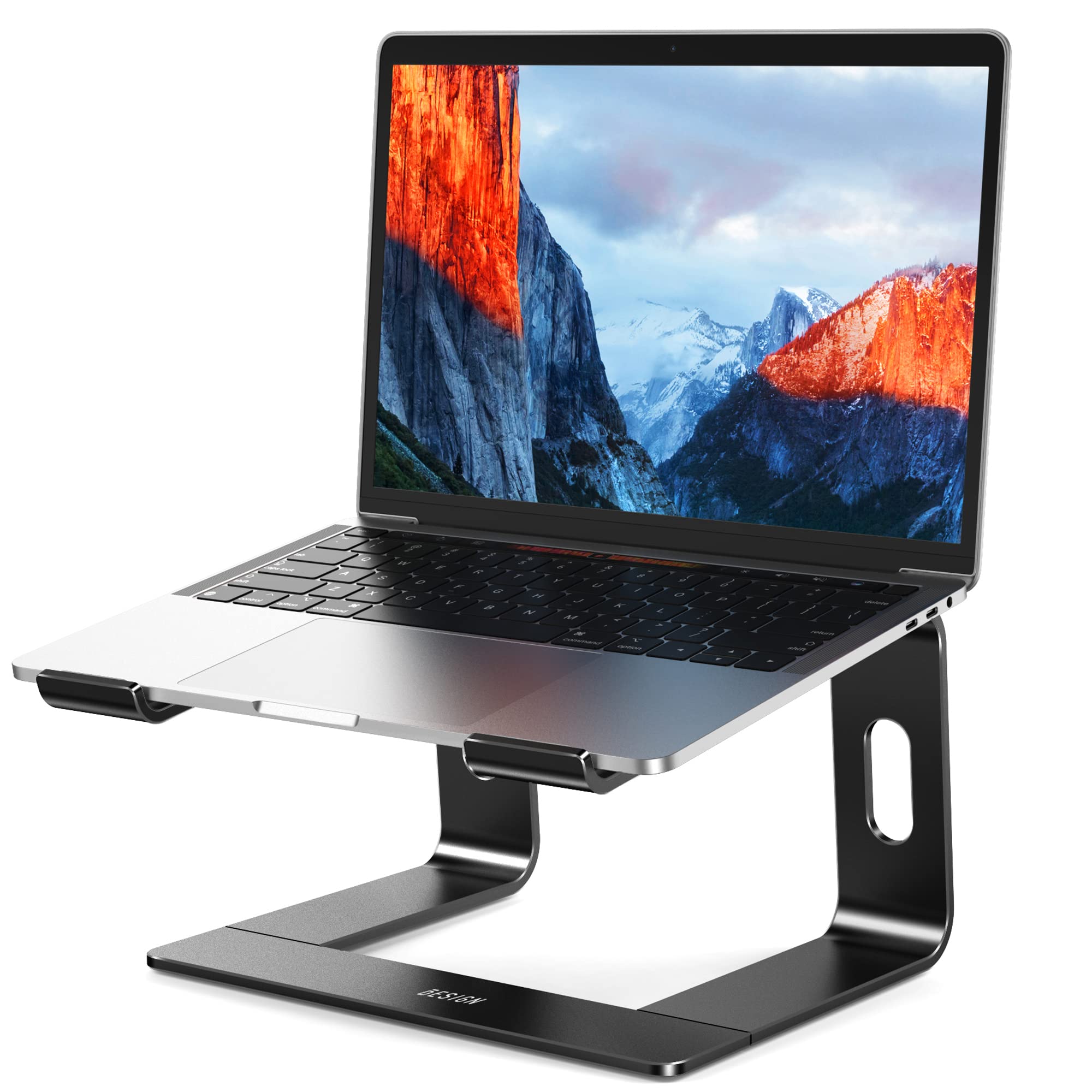 BESIGN LS03 Aluminum Laptop Stand, Ergonomic Detachable Computer Stand, Notebook Holder, Laptop Mount Compatible with Air, Pro, Dell, HP, Lenovo More 10-15.6" Laptops