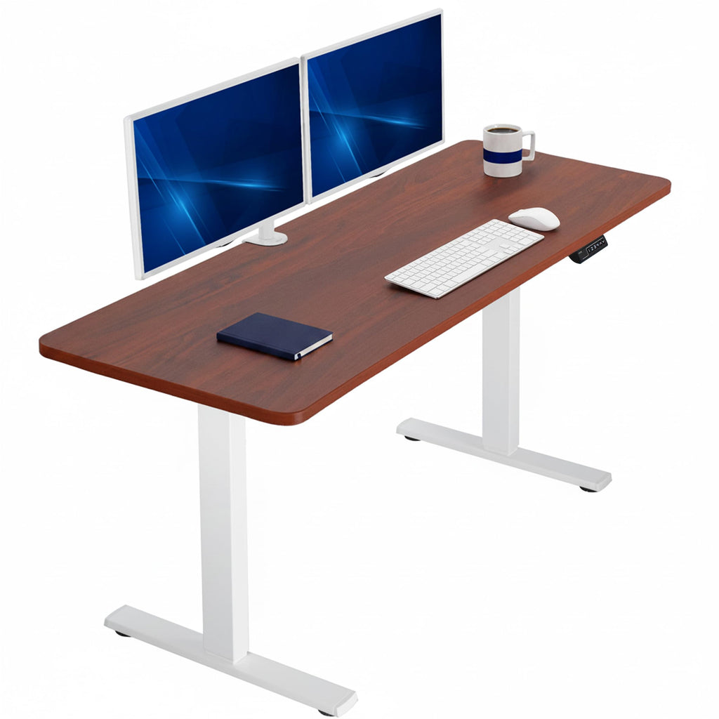 VIVO Electric Standing Desk Workstation, Memory Controller Height Adjustment, 1B Series