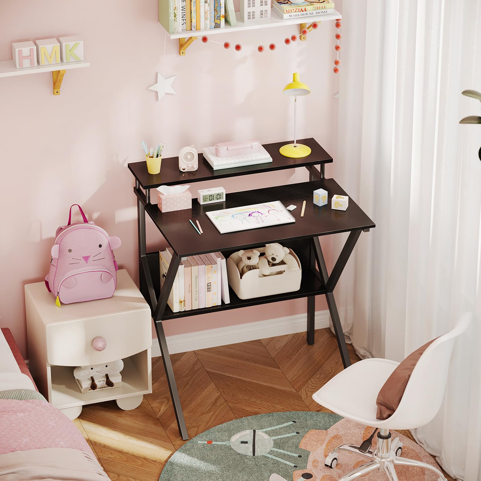 ODK Small Desk 27.5 and 39 Inch