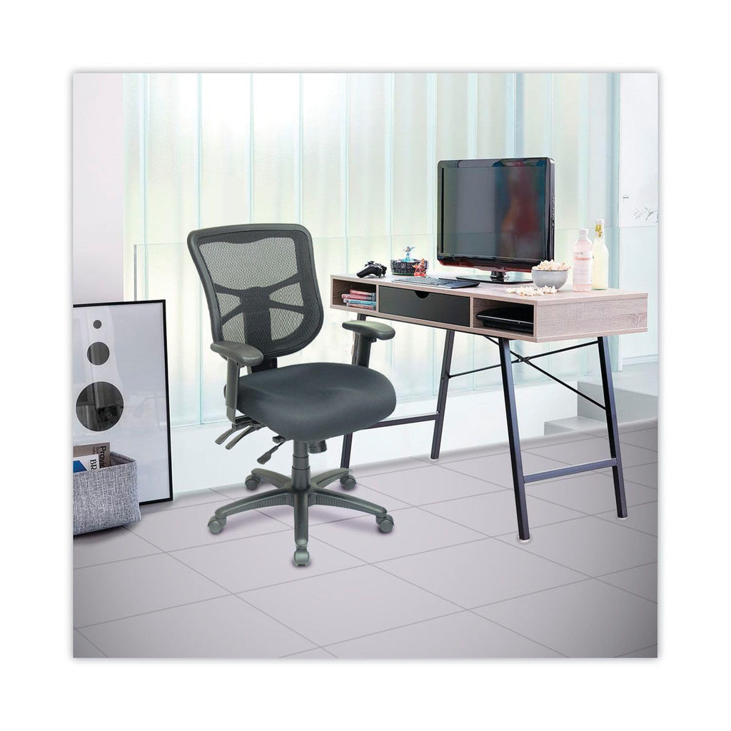 Alera Elusion Series Mesh Mid-Back Multifunction Chair, Abilene Army
