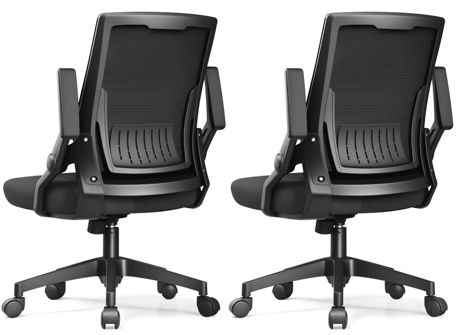 Ergonomic Mesh Office Chair with Adaptive Lumbar Support