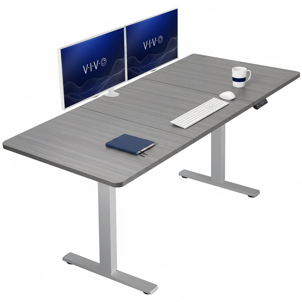 VIVO Electric Standing Desk Workstation, Memory Controller Height Adjustment, 1B Series