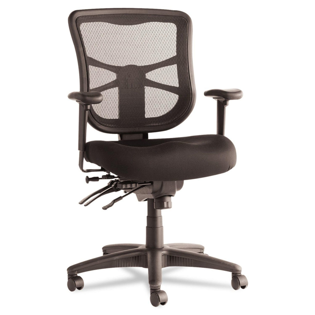 Alera Elusion Series Mesh Mid-Back Multifunction Chair, Abilene Army