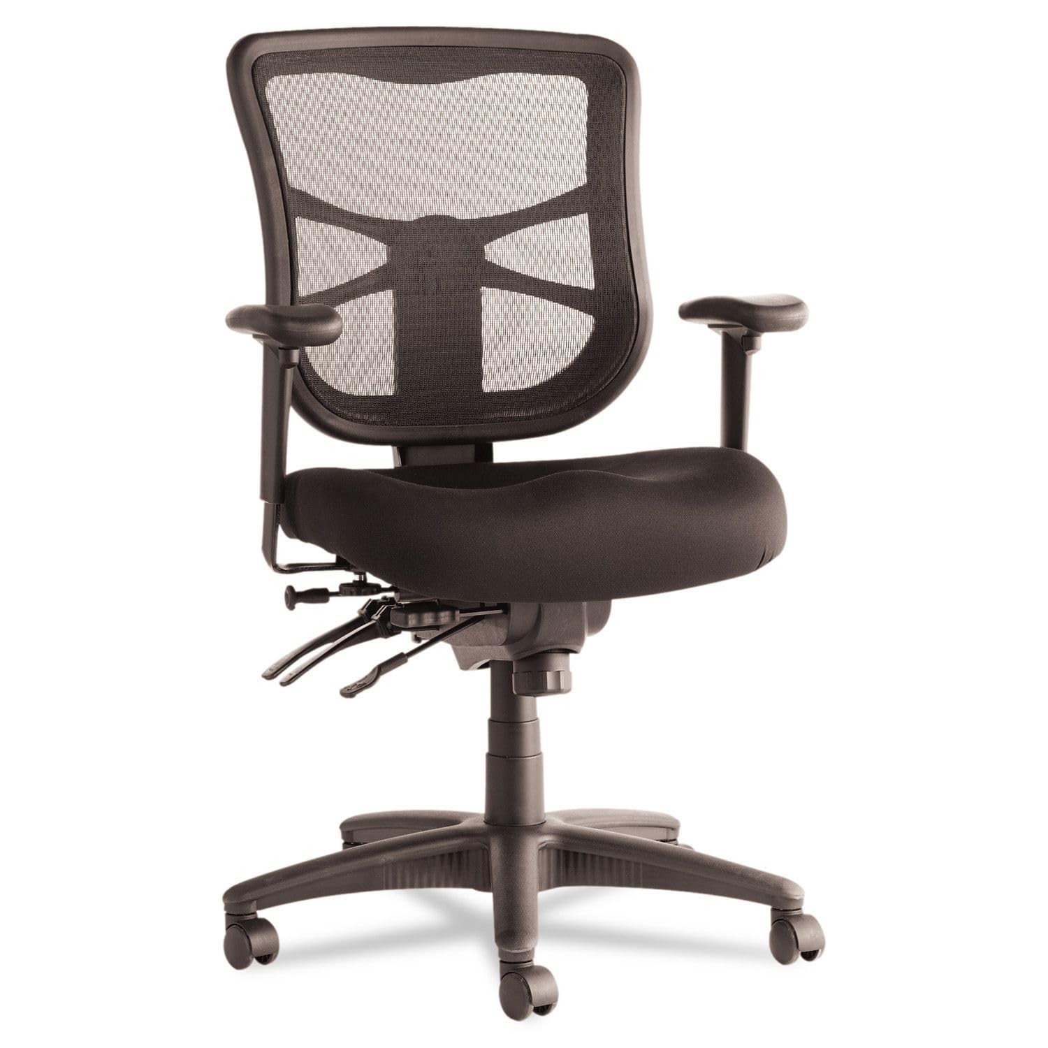 Alera Elusion Series Mesh Mid-Back Multifunction Chair, Abilene Army