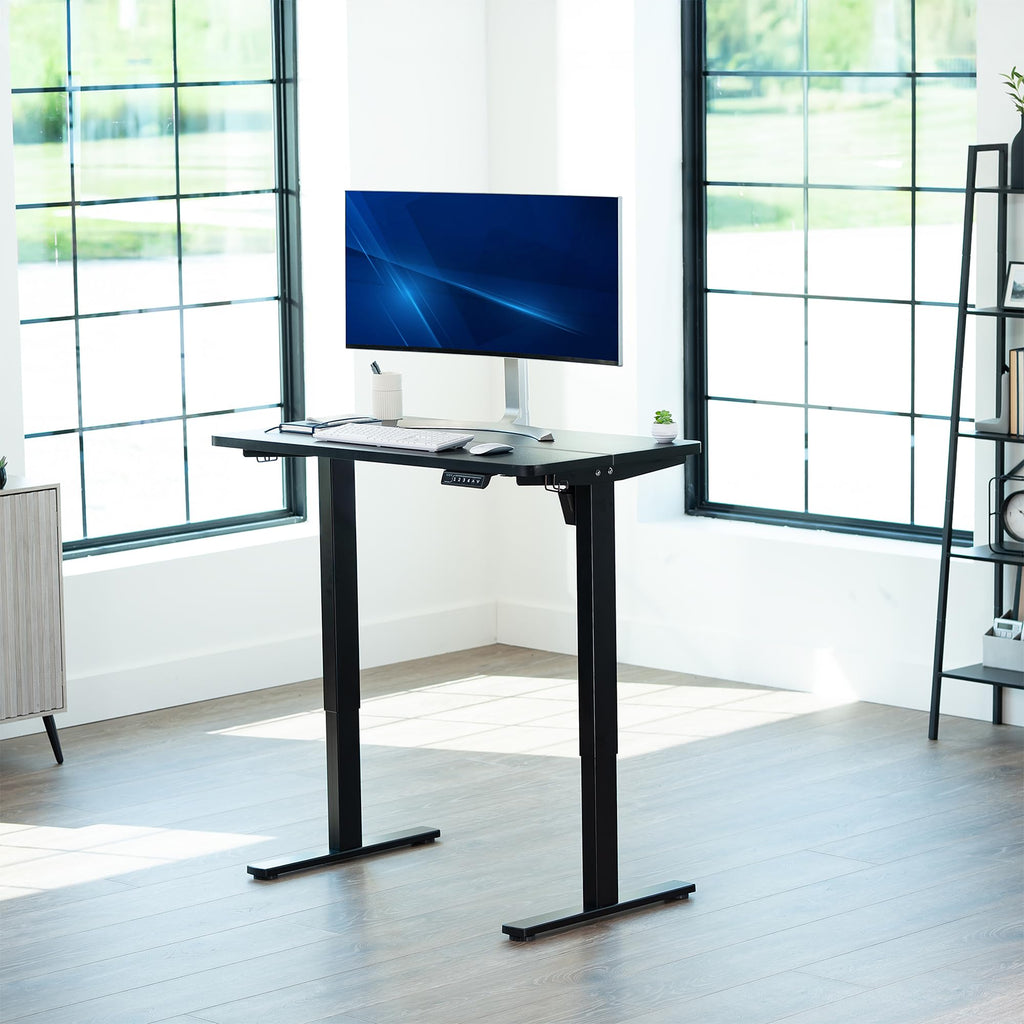 VIVO Electric Standing Desk Workstation, Memory Controller Height Adjustment, 1B Series