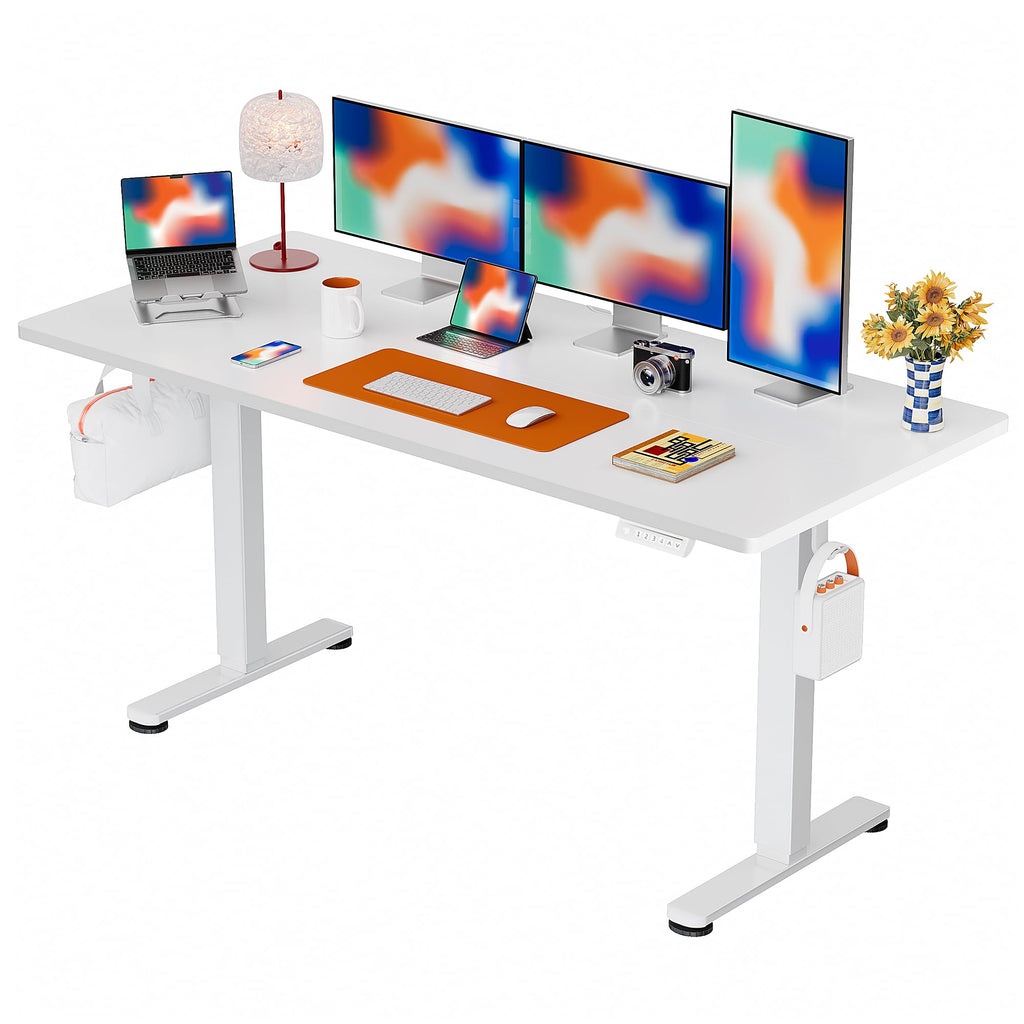 ErGear Height Adjustable Electric Standing Desk, Sit Stand up Desk, Memory Computer Home Office Desk