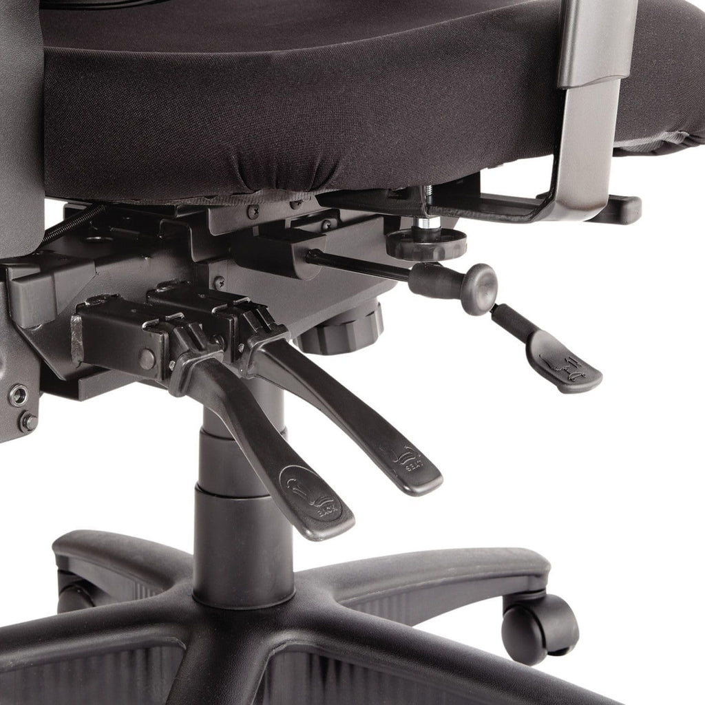 Alera Elusion Series Mesh Mid-Back Multifunction Chair, Abilene Army