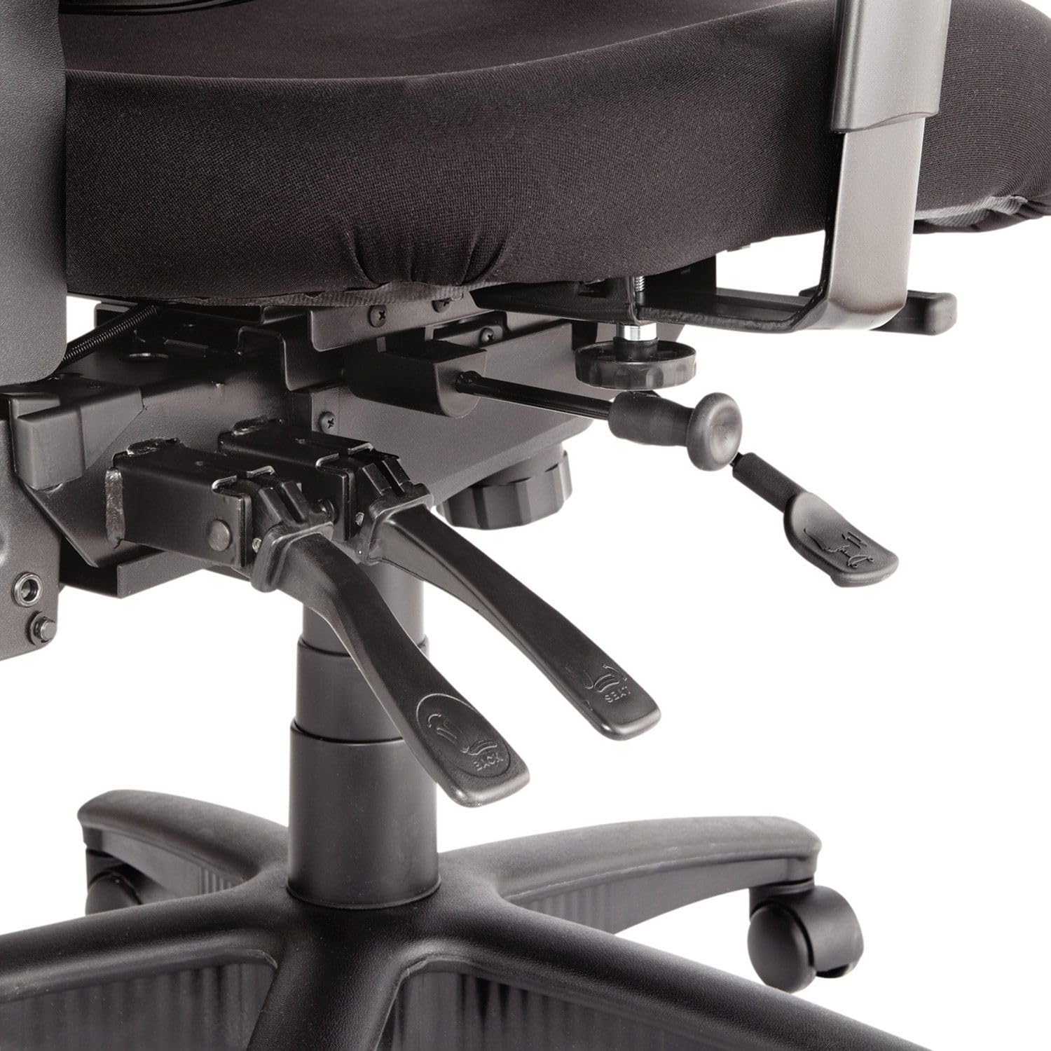 Alera Elusion Series Mesh Mid-Back Multifunction Chair, Abilene Army