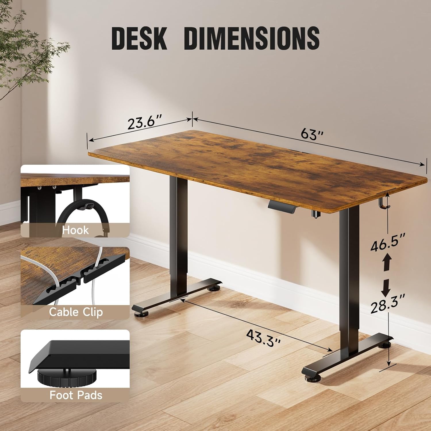 Veken Standing Desk