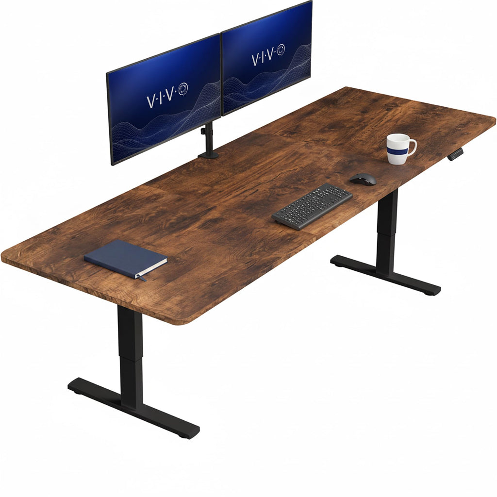 VIVO Electric Standing Desk Workstation, Memory Controller Height Adjustment, 1B Series